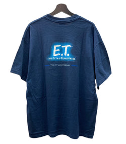 ヴィンテージ VINTAGE ITEM 00's E.T. 20th anniversary M&O 2002 ムービーT 映画 両面プリント 紺 Tシャツ プリント ネイビー XLサイズ 104MT-483