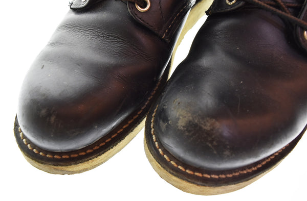 レッドウィング RED WING CLASSIC ROUND クラシック ラウンド ワーク ブーツ 8165 メンズ靴 ブーツ ワーク ブラック USA7 25cm 103S-1303