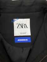 ザラ ZARA × ADER ERROR アーダー エラー Oversized Bomber Jacket オーバーサイズ ボンバー ジャケット A to Z アウター 黒 US M ジャケット ワンポイント ブラック 104MT-2090