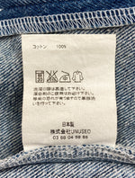 アンユーズド UNUSED 16AW REMAKE PATCHWORK DENIM リメイク パッチワーク デニム 再構築 ジップフライ ズボン パンツ 青 無地 UW0542 デニム ブルー サイズ 2 104MB-141