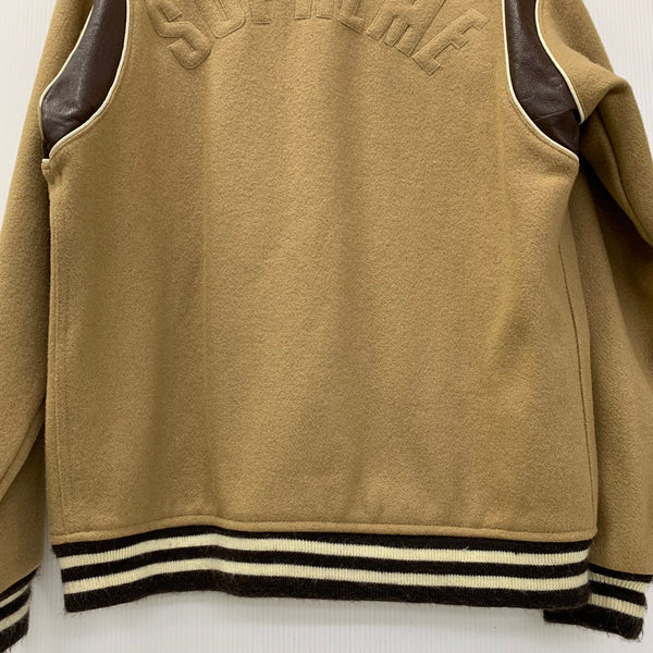 シュプリーム SUPREME 03FW 初期 スタジャン ヌエボヨーク ジャケット ブラウン Mサイズ 201MT-4175