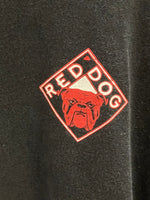 US US古着 90s 90's ALL SPORT RED DOG レッドドッグ アニマルプリント Miller Brewing Company ビール 企業 USA製 made in USA XL Tシャツ プリント ブラック LLサイズ 101MT-2613