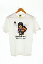 アベイシングエイプ A BATHING APE 12AW BAPEXCLUSIVE KREAYSHAWN かくれんぼマイロ Tシャツ 白 Tシャツ ホワイト Sサイズ 103MT-1117