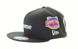 シュプリーム SUPREME 23AW CHAMPIONSHIPS BOX LOGO NEW ERA チャンピオンシップ ボックス ロゴ ニューエラ キャップ黒 帽子 メンズ帽子 キャップ ブラック 103H-20