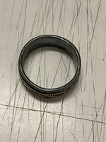 INDIAN JEWELRY ブルースモーガン Bruce Morgan ナバホ族 Navajo スタンプワーク コンビ メンズジュエリー・アクセサリー インディアンジュエリー 指輪・リング シルバー 101goods-193