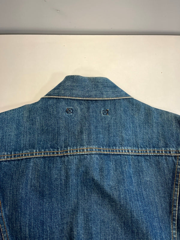 ミハラ ヤスヒロ MIHARAYASUHIRO デニムジャケット Gジャン 21021258 ジャケット ブルー Sサイズ 101MT-5456