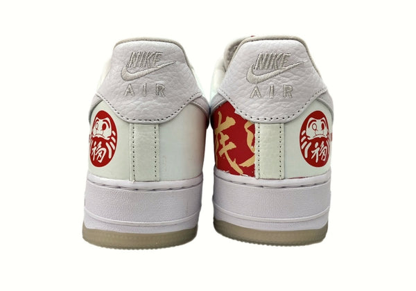 ナイキ NIKE 20年製 AIR FORCE 1 07 PREMIUM I BELIEVE DARUMA エア フォース アイ ビリーブ 達磨 AF1 シューズ 白 DD9941-100 メンズ靴 スニーカー ホワイト 30cm 104S-673