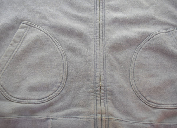 バズリクソンズ BUZZ RICKSON'S PEANUTS SNOOPY フルジップパーカー 茄子紺 ピーナッツ スヌーピー セパレートポケット セパポケ パープル Lサイズ 103MT-2829