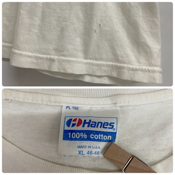 【曜日割引対象外】 ヴィンテージ vintage 80's THE WHO The Kids Are Alright Tour 1989 Hanes USA製 Tシャツ ホワイト XLサイズ 201MT-4592 VB