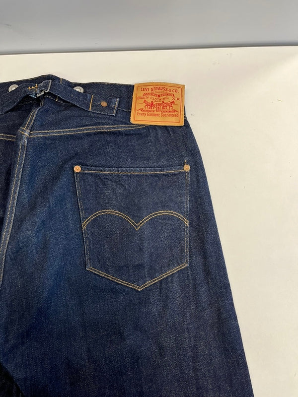 リーバイス Levi's 125周年モデル 501 1st 復刻  ボタン裏555 バレンシア シンチバック アメリカ製 125-0024 デニム ネイビー W33×L36 101MB-716