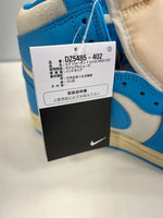 ジョーダン JORDAN Nike Air Jordan 1 Retro High OG UNC Reimagined ナイキ エアジョーダン1 レトロ ハイ OG UNC リイマジンド DZ5485-402 メンズ靴 スニーカー ホワイト 27cm 101sh-2121