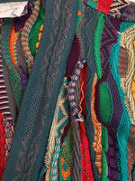 クージー COOGI AUSTRALIA 3D KNIT 3Dニット 総柄 ニット カーディガン マルチカラー Mサイズ 101MT-3545