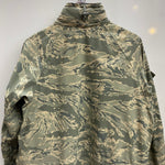 【曜日割引対象外】 ミリタリー MILITARY US.AIR FORCE USAF APECS GORE-TEX デジタルタイガーストライプ ジャケット カーキ Sサイズ 201MT-4437 VB