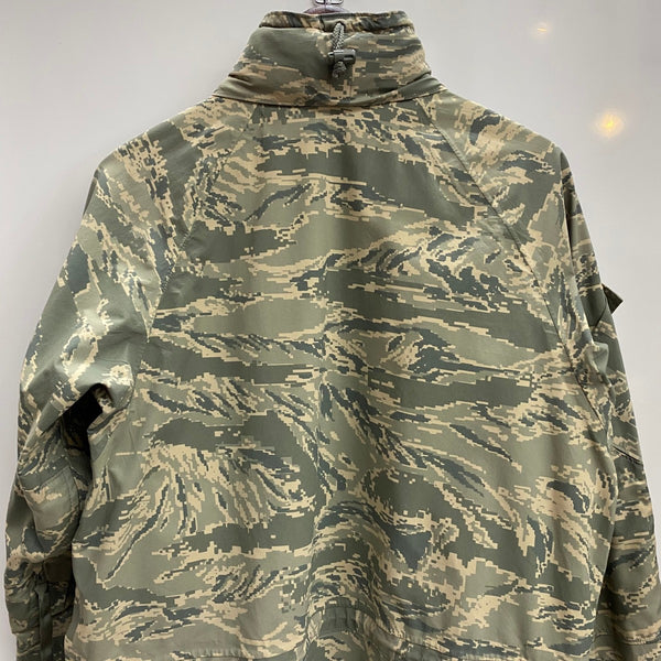 【曜日割引対象外】 ミリタリー MILITARY US.AIR FORCE USAF APECS GORE-TEX デジタルタイガーストライプ ジャケット カーキ Sサイズ 201MT-4437 VB