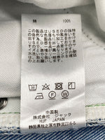 ハフ HUF LOOSIES WASHED DENIM PANT ルーズ ウォッシュ デニム パンツ 青 プリント デニム ブルー サイズ 32 104MB-324