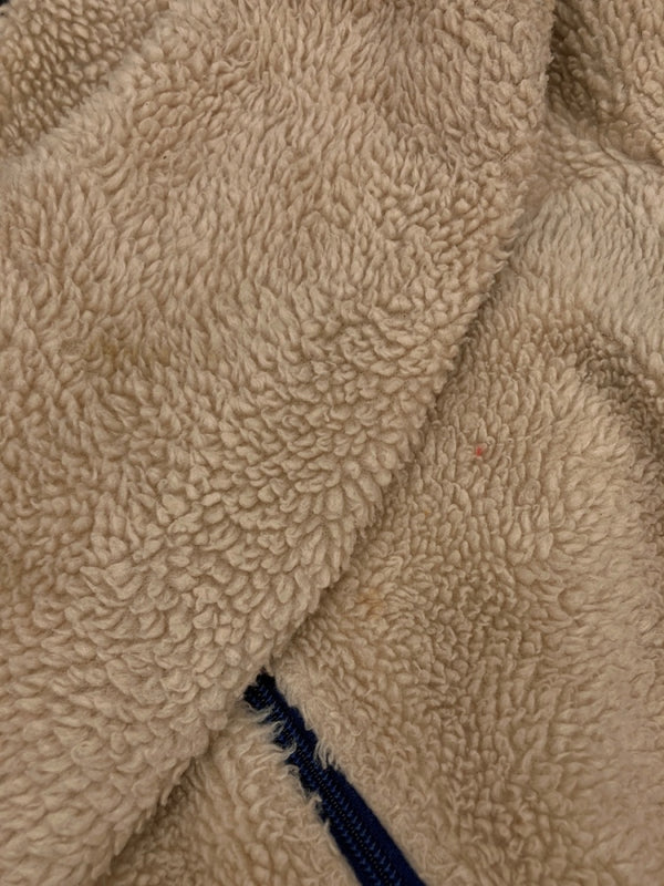 パタゴニア Patagonia PEF RETRO X FLEECE JACKET レトロ フリース ジャケット ボア ジップアップ USA製 アウトドア 薄茶 ジャケット ロゴ ベージュ Mサイズ 104MT-2197