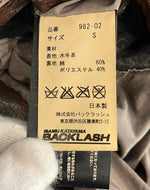 バックラッシュ BACKLASH イサムカタヤマ ISAMU KATAYAMA バッファローレザー シングルライダースジャケット レザージャケット 茶 982-02 ジャケット ブラウン Sサイズ 101MT-4560