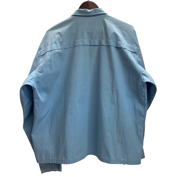 【曜日割引対象外】 ヴィンテージ vintage 40's~ スイングトップ コの字 ジャケット ブルー XLサイズ 201MT-4659 VB