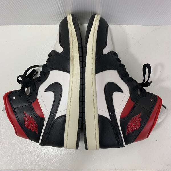 ナイキ NIKE  ウィメンズ エアジョーダン1 ミッド Women's Air Jordan 1 Mid BQ6472-061 メンズ靴 スニーカー レッド 27cmサイズ 201-shoes1450