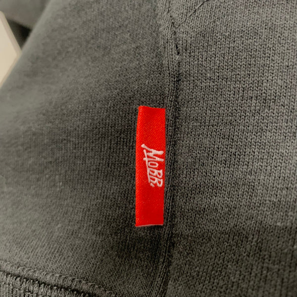 モブ MOBB HEART DRIP HOODIE パーカ ブラック Lサイズ 201MT-4089