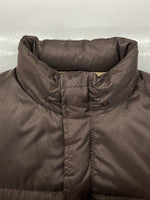 ステューシー STUSSY Ripstop Tactical Puffer Jacket リップストップ タクティカル パファー ジャケット アウター ダウン OLD オールド 茶色 ジャケット ロゴ ブラウン Lサイズ 104MT-867