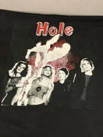 バンドTシャツ BAND-T 90s 90's HOLE  ホール パーキングロット Parking Lot Tシャツ プリント ブラック フリーサイズ 101MT-2474