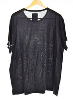 ヨウジヤマモト YOHJI YAMAMOTO BLACK Scandal Yohji Yamamoto 19awバッファローオーバーサイズ Tシャツ HC-T67-084 3 Tシャツ ブラック 103MT-3288