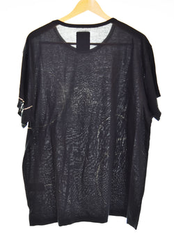 ヨウジヤマモト YOHJI YAMAMOTO BLACK Scandal Yohji Yamamoto 19awバッファローオーバーサイズ Tシャツ HC-T67-084 3 Tシャツ ブラック 103MT-3288