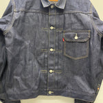 【曜日割引対象外】 リーバイス Levi's LEVI'S VINTAGE CLOTHING 506XX 1936モデル TYPE 1 トラッカージャケット 日本製 リジット デニム ジャケット ブルー 42サイズ 201MT-4638 VB