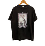 ヴィンテージ vintage 90's 90年代 The Addams Family アダムスファミリー 映画 ムービーT made in USA アメリカ製 Tシャツ ブラック Lサイズ 101MT-4024