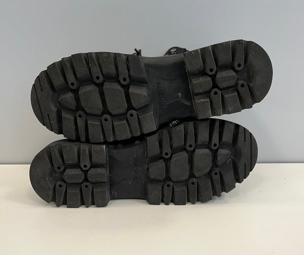 ディーゼル DIESEL ブーツ 黒 D-HIKO BT メンズ靴 スニーカー ブラック 26.5cm 101sh-2089