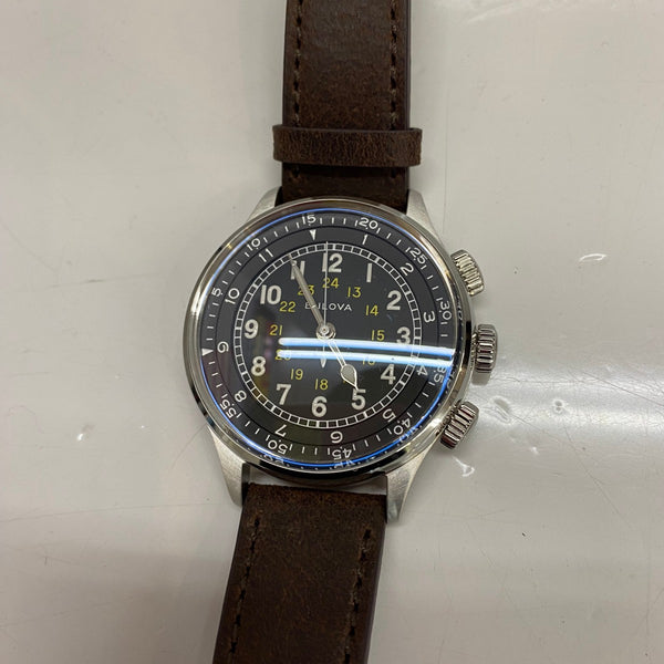 【曜日割引対象外】 ブローバ Bulova ミリタリー "Ａ-15" 復刻 96A245 メンズ腕時計105watch-71  VB