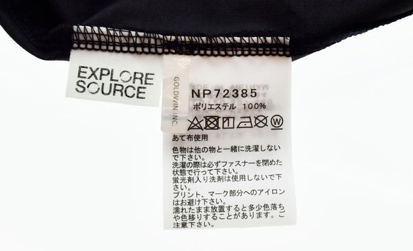 ノースフェイス THE NORTH FACE ES Anytime Wind Hoodie エニータイムウインドフーディ NP72385 ジャケット ブラック Lサイズ 103MT-724