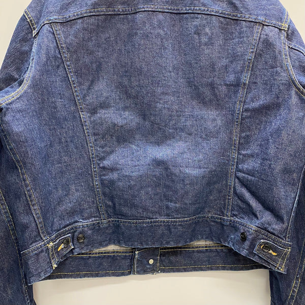 【曜日割引対象外】 ヴィンテージ vintage LEE 60's 101-J 濃紺 デニムジャケット ジャケット ブルー 48サイズ 201MT-4892 VB