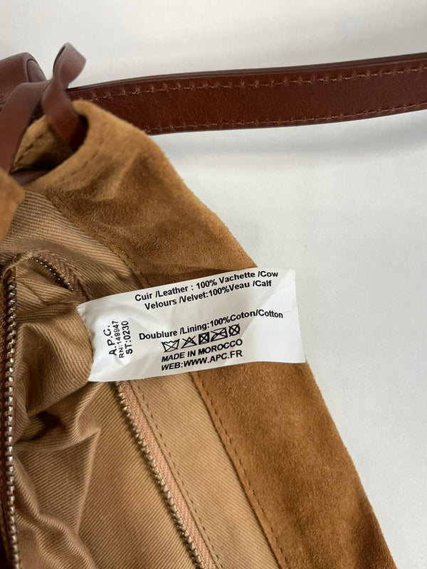 アー・ペー・セー A.P.C. アーペーセー Charlotte Chesnais シャルロット・シェネ フリンジバッグ レザー バッグ レディースバッグ ショルダーバッグ・メッセンジャーバッグ ブラウン 101bag-216