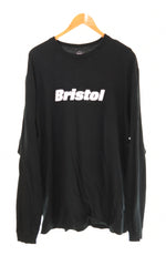 エフシーアールビー F.C.Real Bristol F.C.R.B. AUTHENTIC LOGO L S RELAX FIT TEE 長袖Tシャツ FCRB-240075 ロンT ブラック LLサイズ 103MT-2785