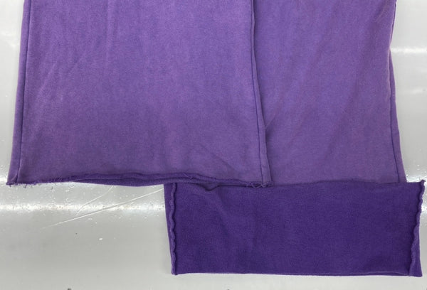 バレンシアガ BALENCIAGA EVENINGWEAR 22SS Baggy Sweatpants バギー スウェットパンツ ワイド ズボン 紫 無地 682143 TLVN2 ボトムスその他 パープル Mサイズ 104MB-390