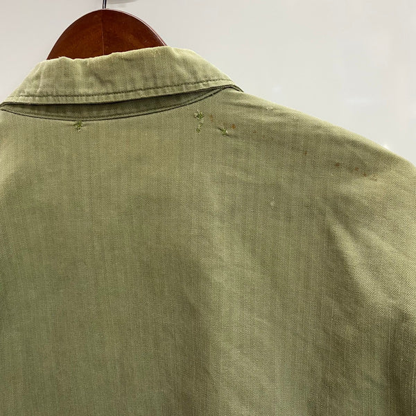 【曜日割引対象外】 ヴィンテージ vintage 40's US.ARMY M-43 HBT JACKET ジャケット カーキ 40Rサイズ 201MT-4757 VB