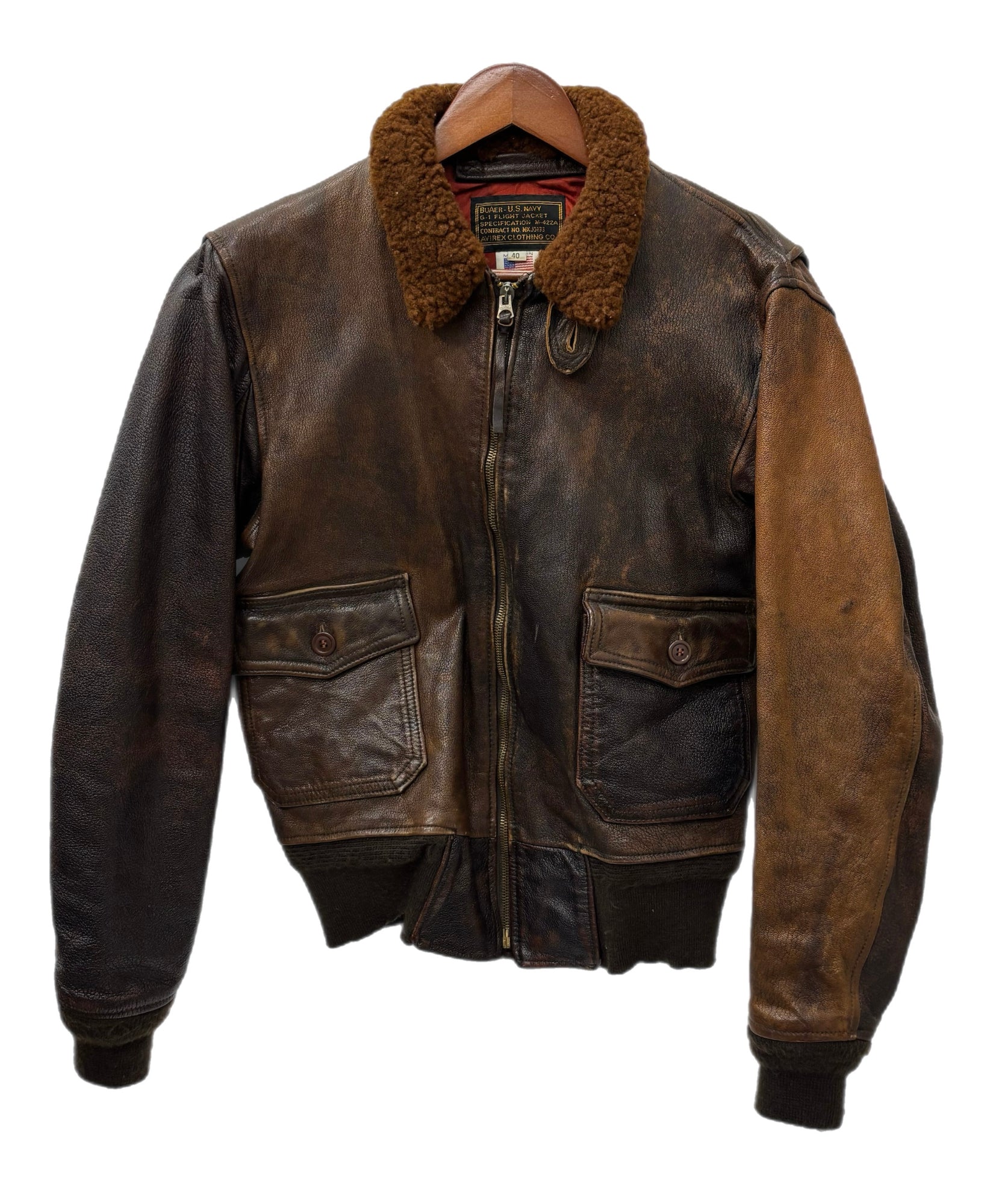 AVIREX G-1 ブラウン