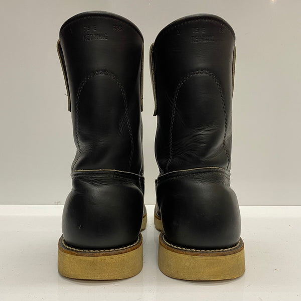 【曜日割引対象外】 レッドウィング RED WING PECOS BOOTS 8169 メンズ靴 ブーツ ペコスタイプ ブラック 25.5cmサイズ 201-shoes1500 VB