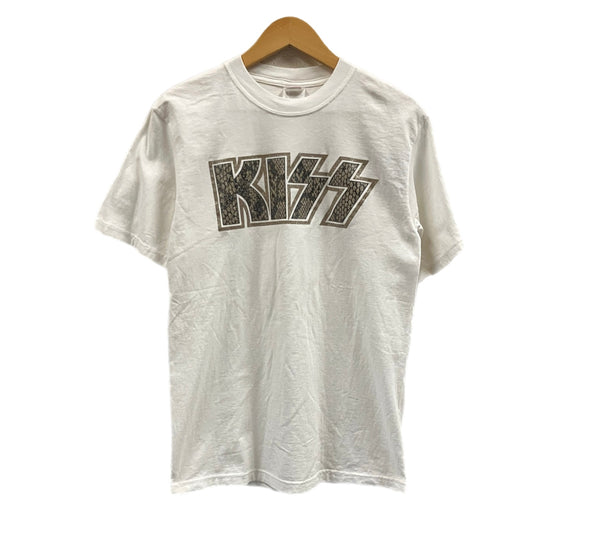 バンド band 90's 90年代～ anvil KISS キッス パイソンロゴ プロモーション アドバタイジング MADE IN USA アメリカ製 VINTAGE ヴィンテージ Tシャツ ホワイト Sサイズ 101MT-4943