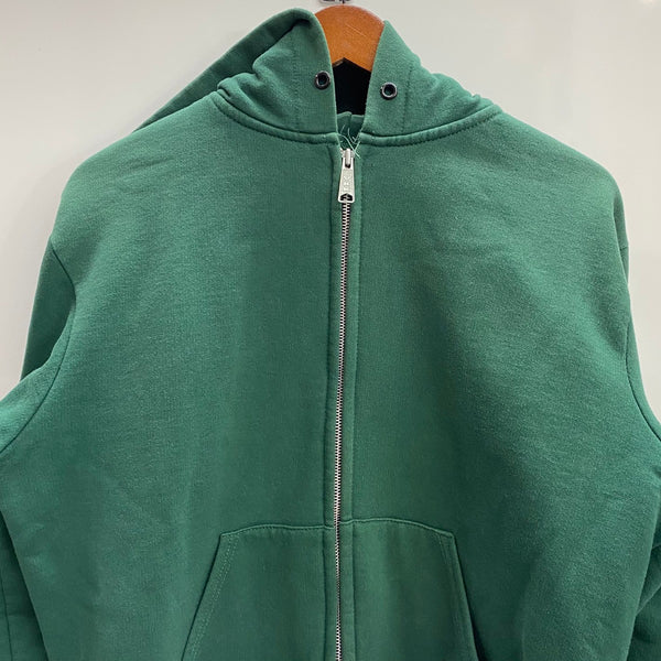 【曜日割引対象外】 カーハート Carhartt 80's 裏サーマル アルミジップ YKK ジップパーカー パーカ グリーン 201MT-4598 VB