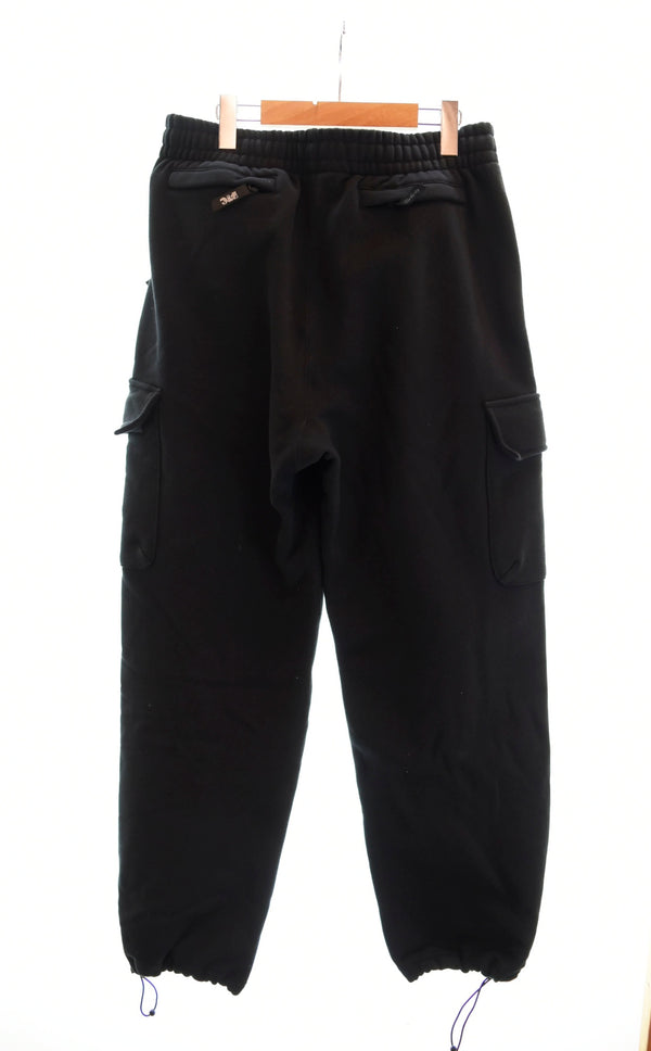 エフティーシー FTC POP TRADING COMPANY CARGO SWEAT PANT カーゴスウェットパンツ 黒 カーゴパンツ ブラック Mサイズ 103MB-268