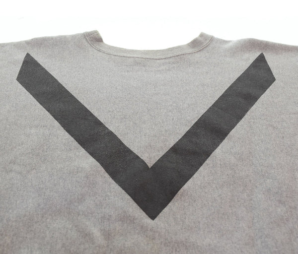 スリーフェイス THREEFACE USAFA  REVERSE WEAVE リバースウィーブ スウェット グレー Lサイズ 103MT-2991