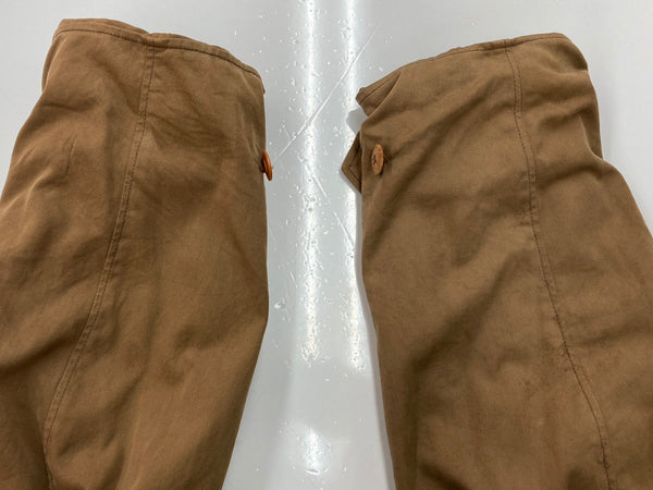 ラルフローレン RalphLauren 90s 90年代 ボアジャケット フライトジャケット ムートン シープスキン 茶 ジャケット 無地 ブラウン Lサイズ 104MT-2238