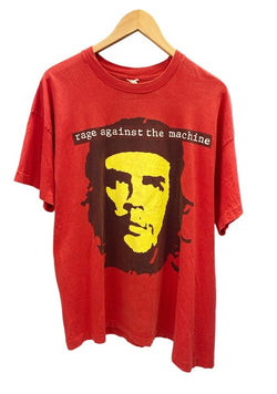 バンドTシャツ BAND-T 90s Vintage ヴィンテージ rage against the machine CHE GUEVARA レイジアゲインストザマシーン チェ ゲバラ 赤 Tシャツ レッド 101MT-2712