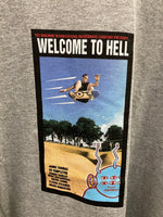 シュプリーム SUPREME Toy Machine Welcome To Hell Tee トイマシン ウェルカムトゥヘルTシャツ  Tシャツ グレー Lサイズ 101MT-3218