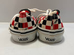 ヴァンズ VANS ヴィンテージ Vintage 移行期 オーセンティック AUTHENTIC  赤 黒 白 メンズ靴 スニーカー ホワイト USA10 101-shoes1801