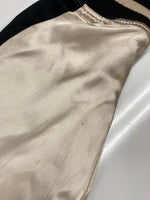 カラクリダマシイ 絡繰魂 枝垂れ桜刺繍 スカジャン 蝶 朧 和柄 ジップアップ アウター ジャケット 黒 223021 ジャケット 総柄 ブラック XLサイズ 104MT-1662