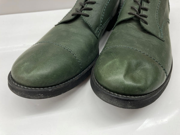 ヨウジヤマモト Yohji Yamamoto POUR HOMME DRESS SHOES ドレス シューズ レースアップ ストレートチップ 革靴 短靴 黒 HU-E06-723 メンズ靴 ブーツ その他 カーキ 27cm 104S-976